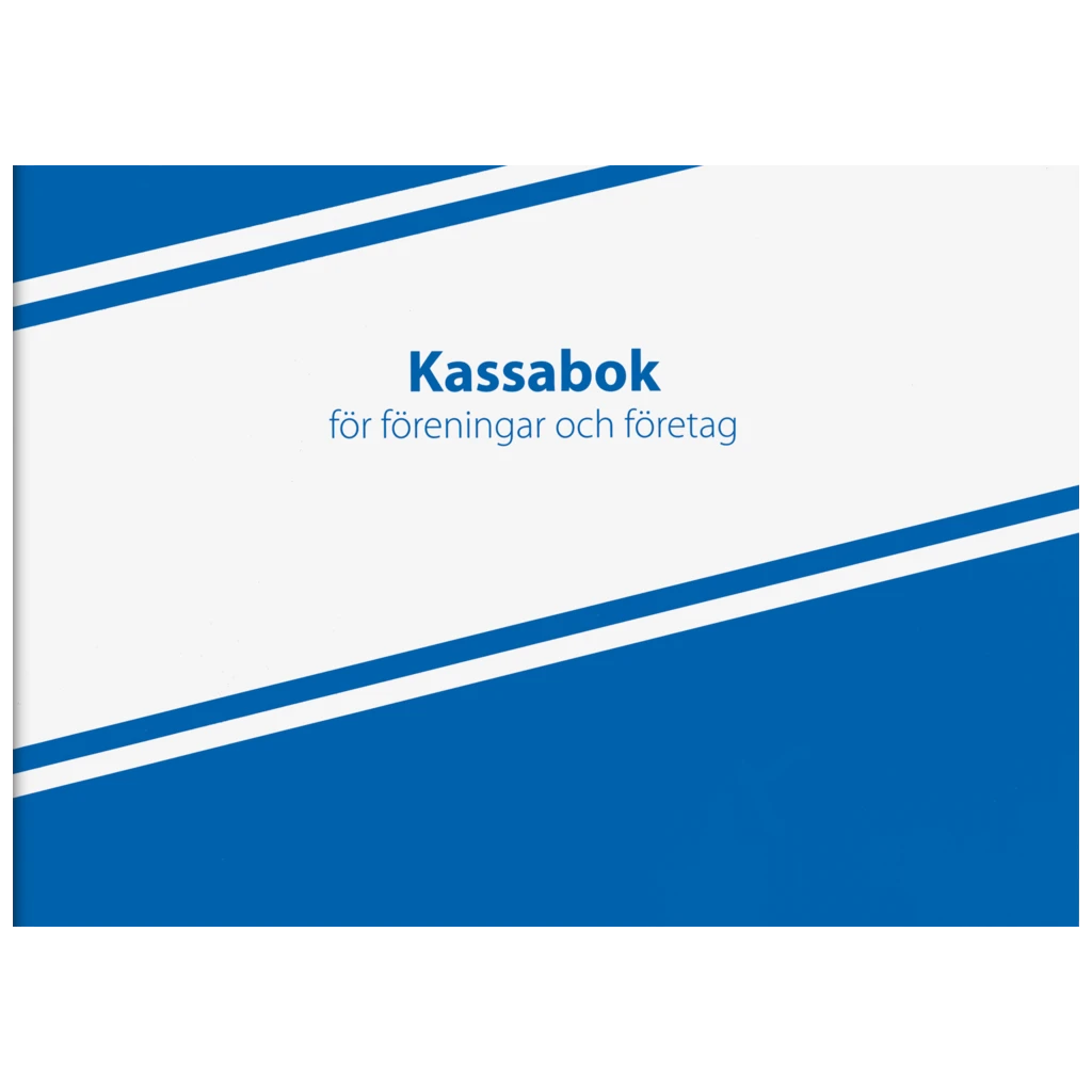 Kassabok föreningar o företag | A4 quer