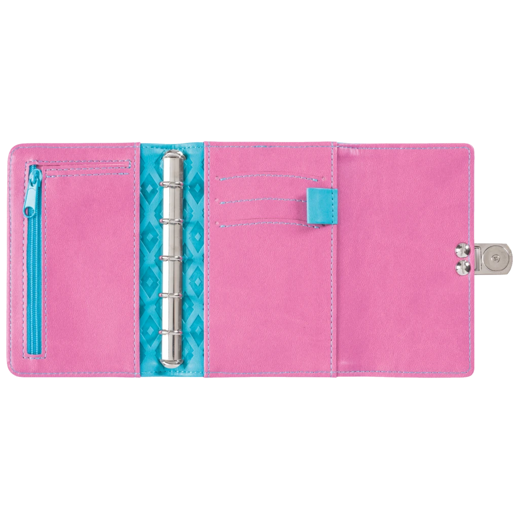 Systemkalender Aplan Pocket “Candy” | 10,5×14 cm, läderimitation