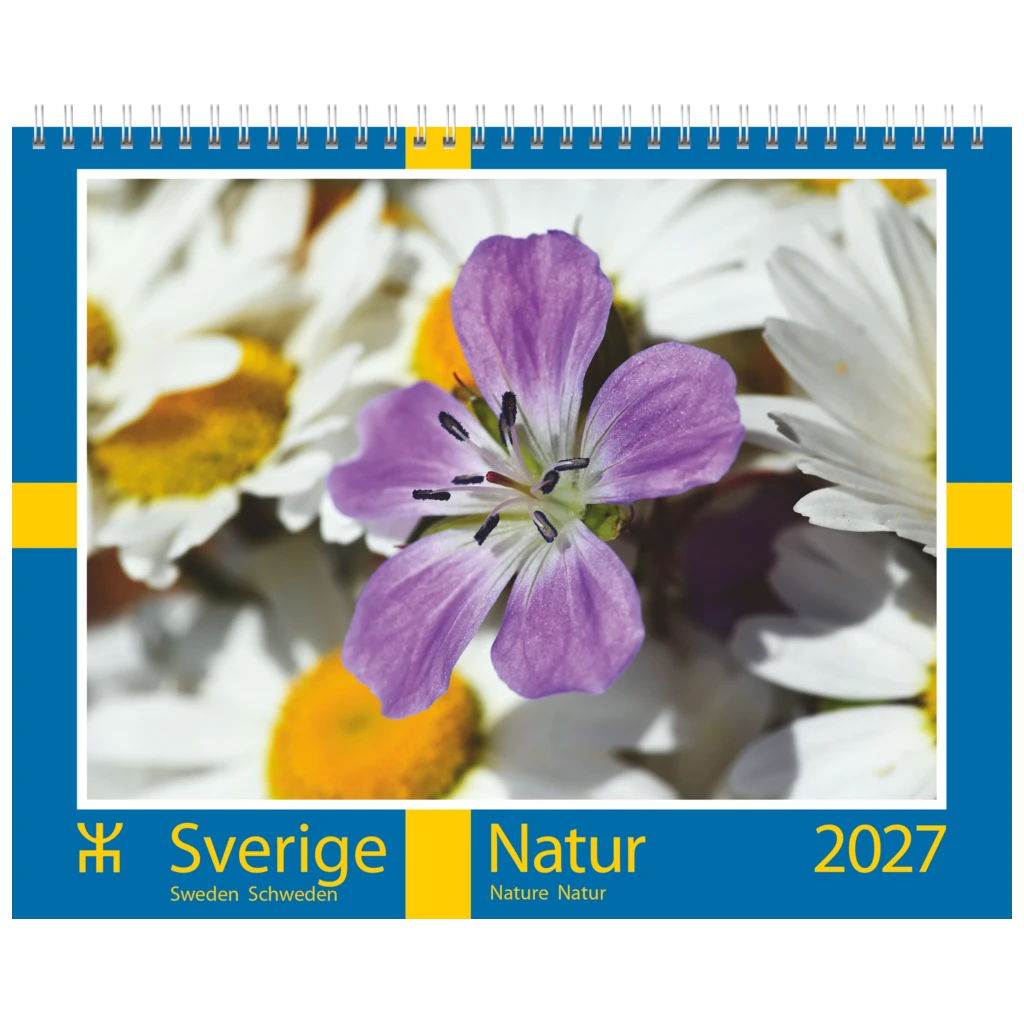 Sverige - Natur 2027 | 30×24 cm