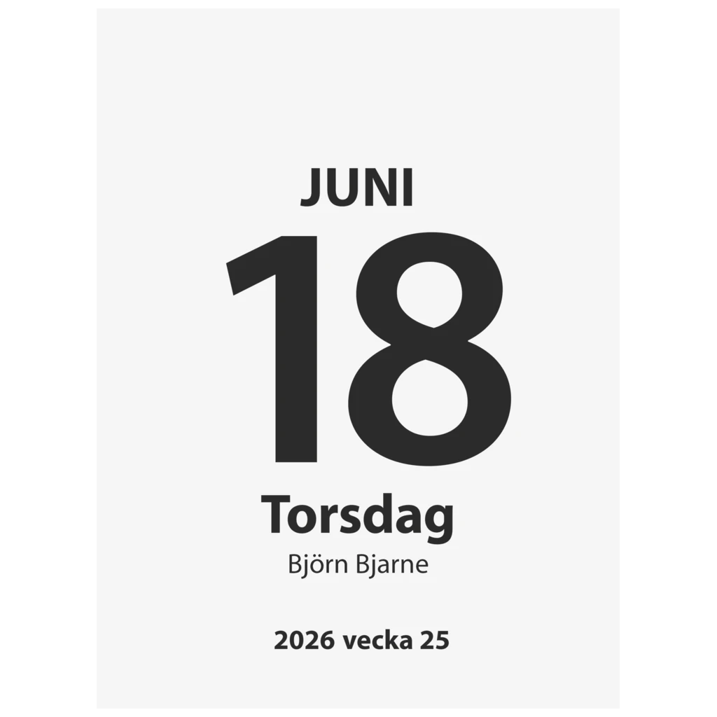 Dagblock | 5,3×7,1 cm, blå