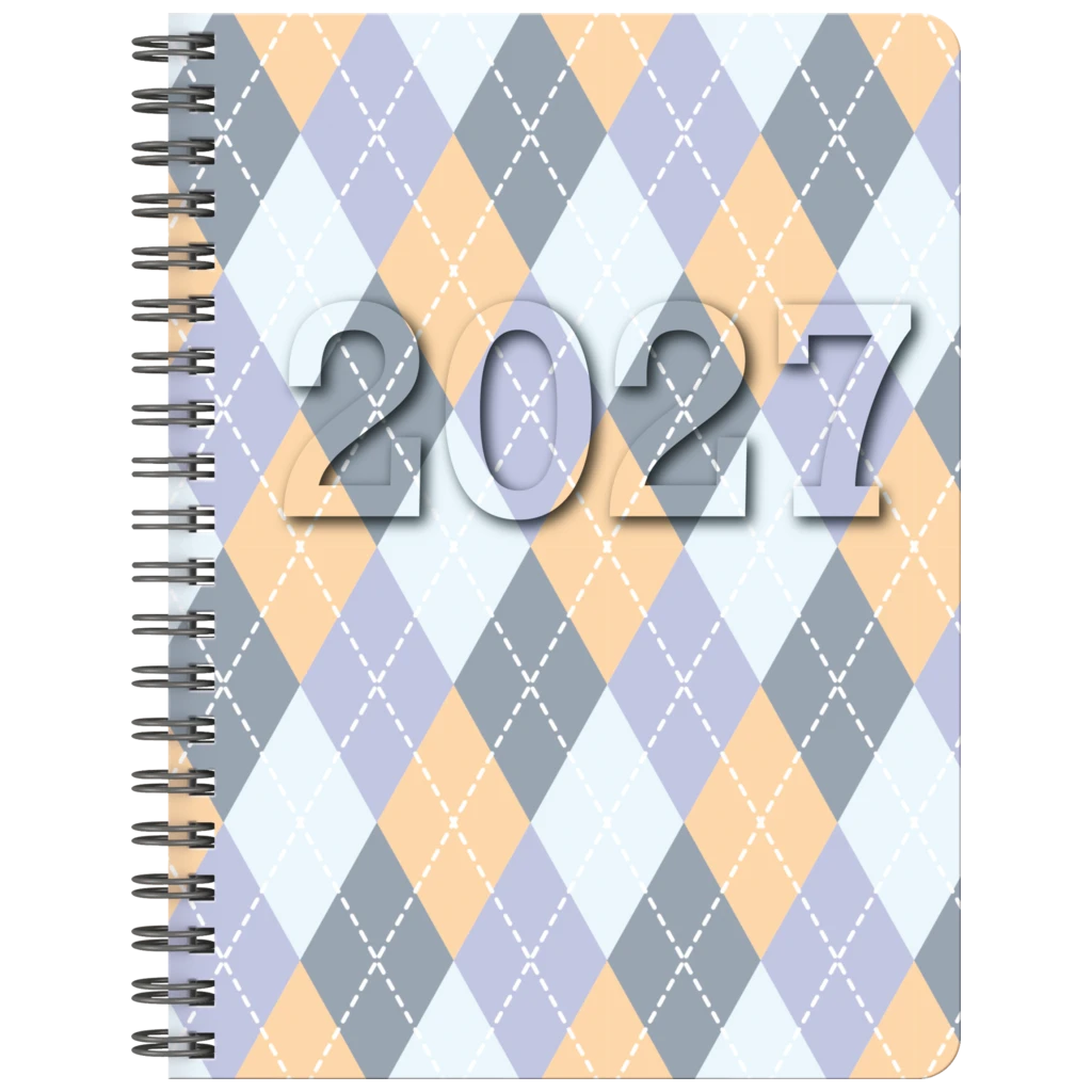 Dagbok Design “Argyle” | A6, plast