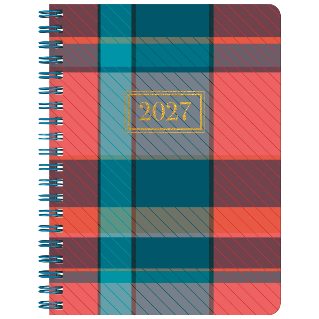 Dagbok Design “Tartan” | A6, plast