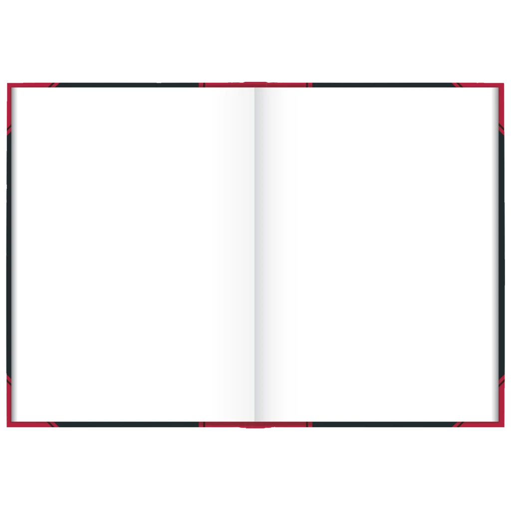 Anteckningsbok Kina bok | A6, blank, svart