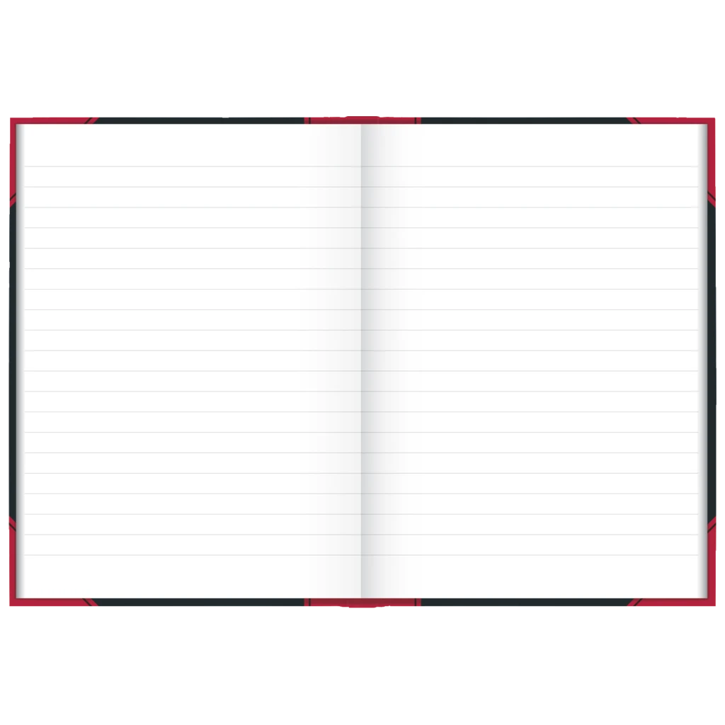 Anteckningsbok Kina bok | A5, linjerat, svart